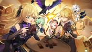 Official artwork for the Genshin Impact's Genius Invokation TCG game mode (Image via HoYoverse)